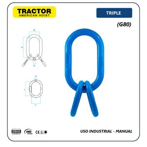 TRIPLE ANILLA - TRACTOR