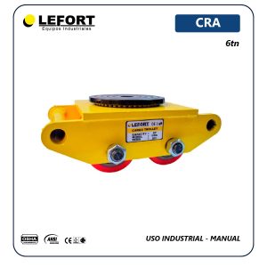 TORTUGA BASE GIRATORIA 6TN - LEFORT